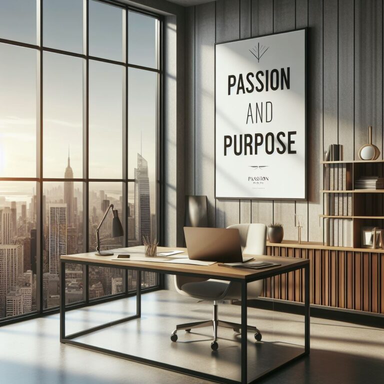 Passion and Purpose